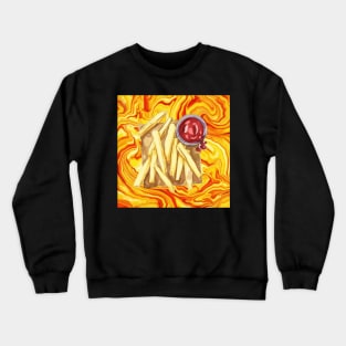 I Love French Fries Crewneck Sweatshirt